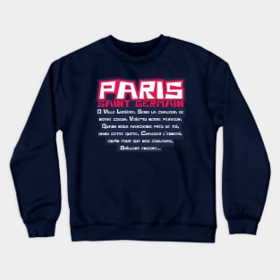 Paris SG singing Crewneck Sweatshirt